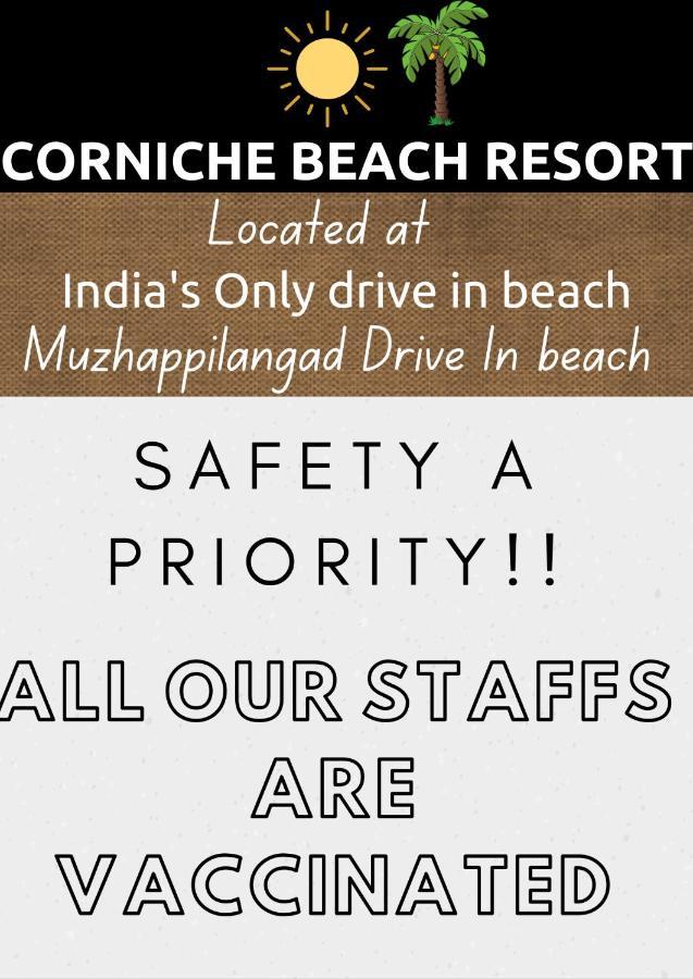 Corniche Beach Resort Mulappilangād 外观 照片